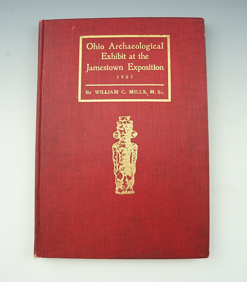 Book by William C. Mills: "Ohio Archaeological Exhibit at the Jamestown Exposition 1907".