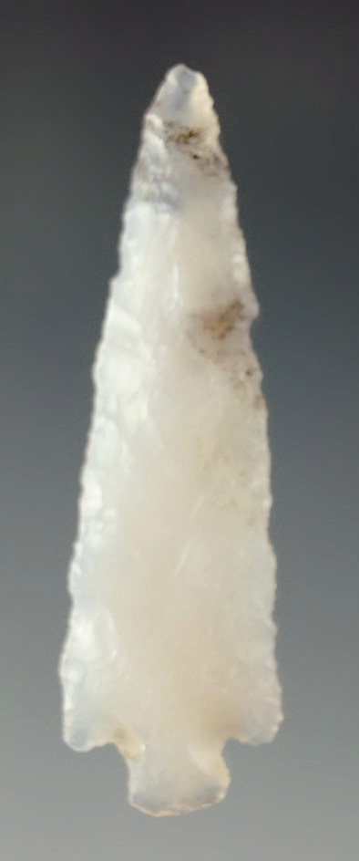 1 3/4" Rose Springs made from attractive Moss Agate found in the Oregon/California area.  COA.