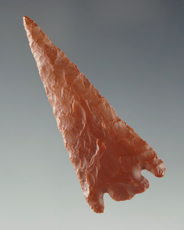 Pictured! 1 15/16" Eastgate - Columbia River. Ex. Shewey. Pictured in Bennett's Ancient Artifacts