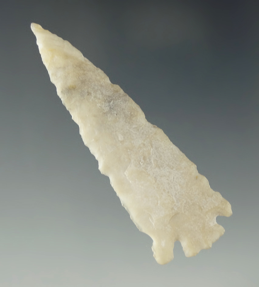 Pictured! 2 1/4" Eastgate found near the Columbia River. Pictured in Ancient Indian Artifacts.