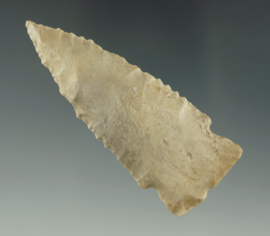 2 5/8" classic style Harpeth River found in Livingston Co., Kentucky. Ex. Williams collection.  COA.