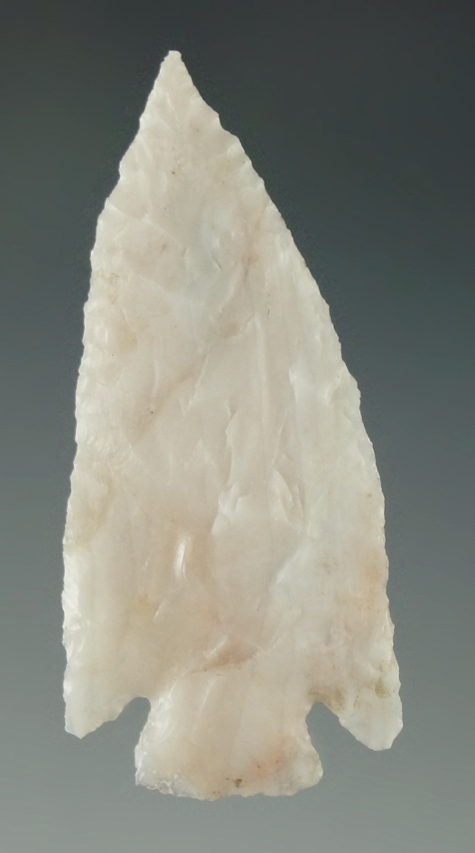 1 1/2" Mummy Cave - thin and exceptionally well flaked - Great Basin area. Ex. Charlie Shewey.