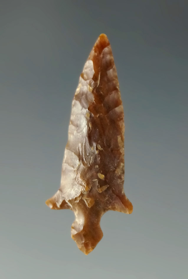 1" Klickitat Dagger  with a classic styled base found near the Columbia River.