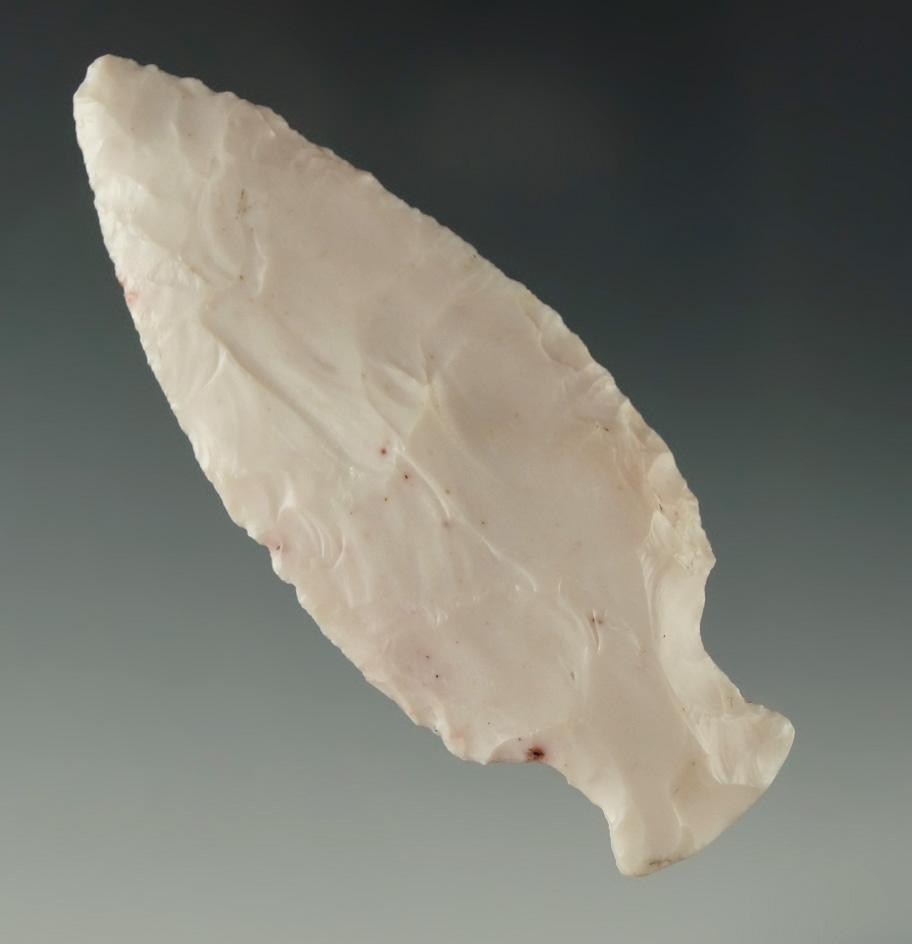 2 7/8" Tablerock made from attractive pink material found in the Midwestern U. S.