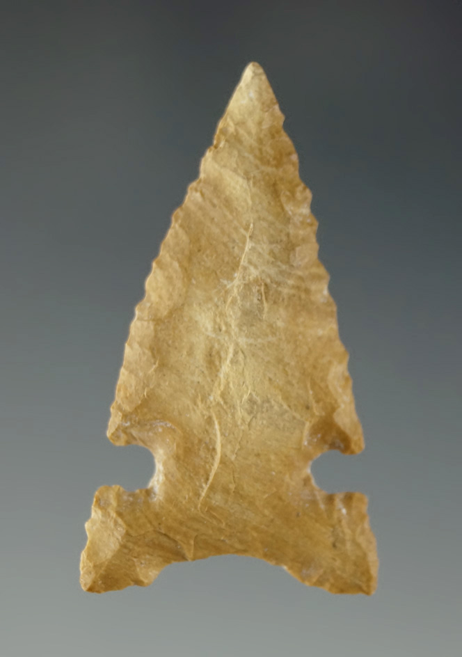 1 3/8" Desert General found in Oregon. Ex. Charlie Shewey collection. Comes with a Davis COA.