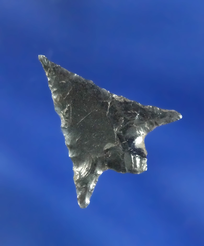 3/4" Rabbit Island made from Obsidian found in Oregon.