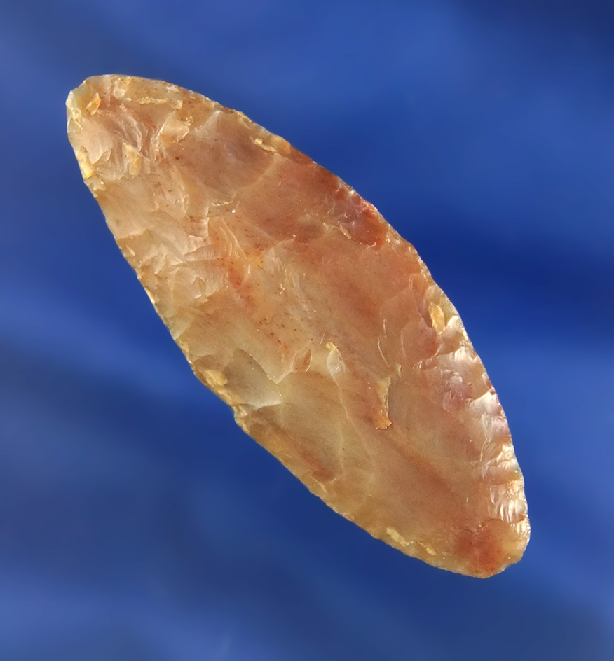 2 3/16" Carnelian Agate Cascade found in Oregon.
