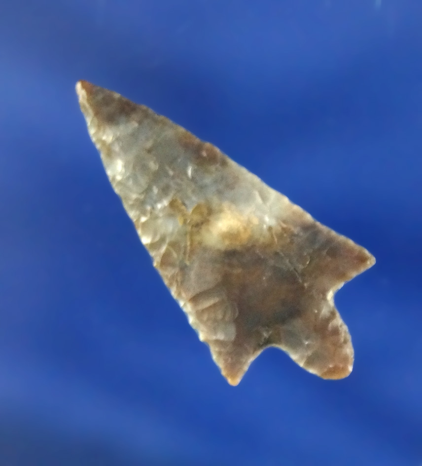 1 1/4" Rabbit Island made from Agate with excellent flaking, found near the Columbia River.