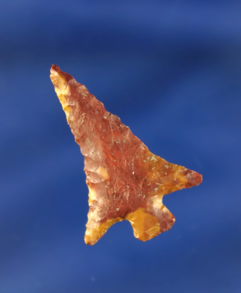 1 3/8" Columbia Plateau made from multicolored Jasper found near the Columbia River.