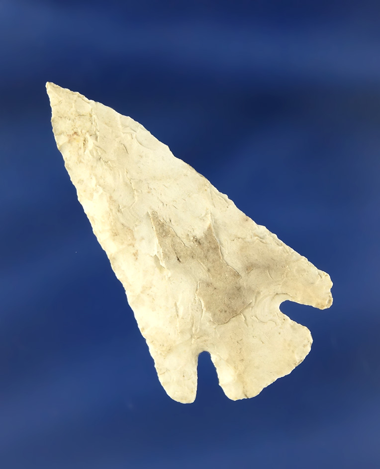 1 7/8" Cornernotch arrowhead found in Oregon.