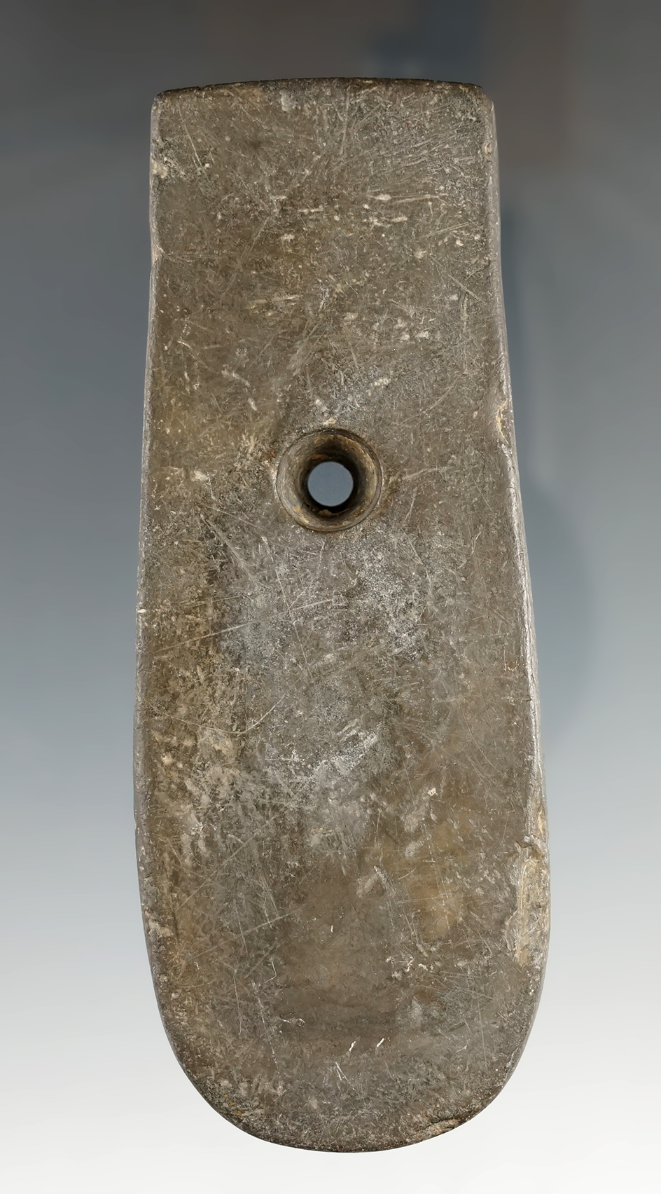 4 3/4" Adena Keyhole Pendant made from Slate.