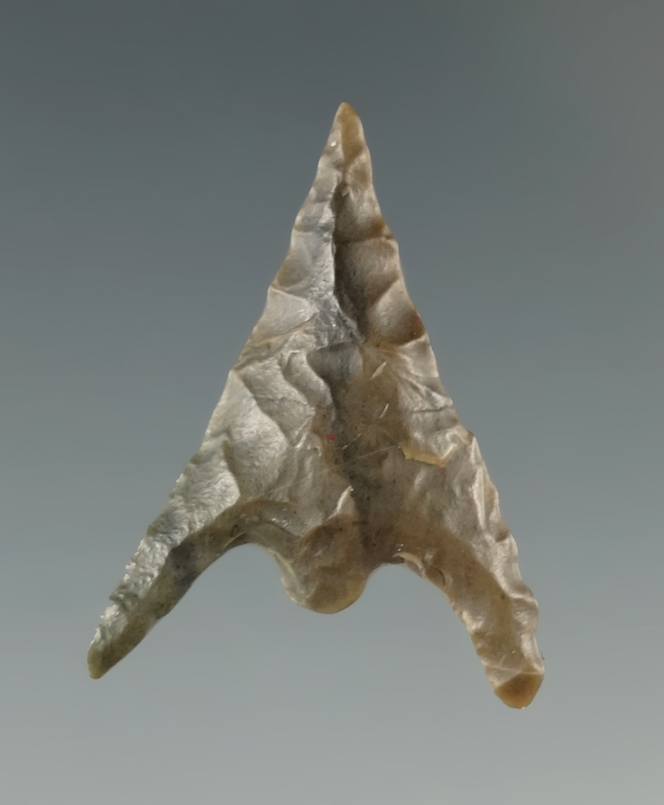 1 1/4" well styled Gunther made from Franciscan chert found in Oregon.