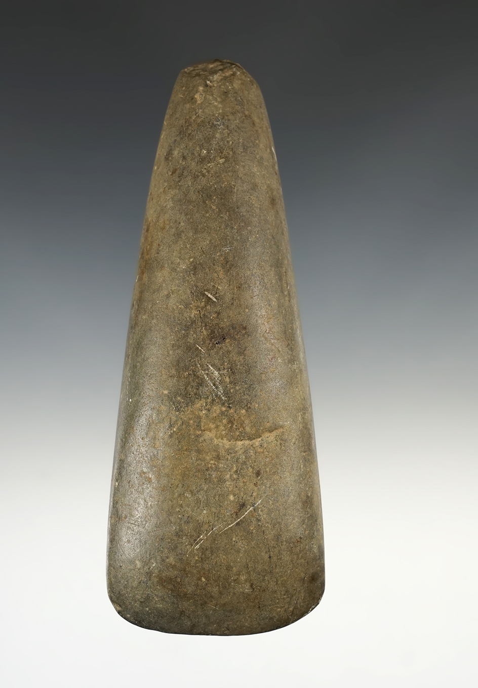 5 3/4" Poll Celt made from Diorite. Ex. Wachtel, Jack Hooks.