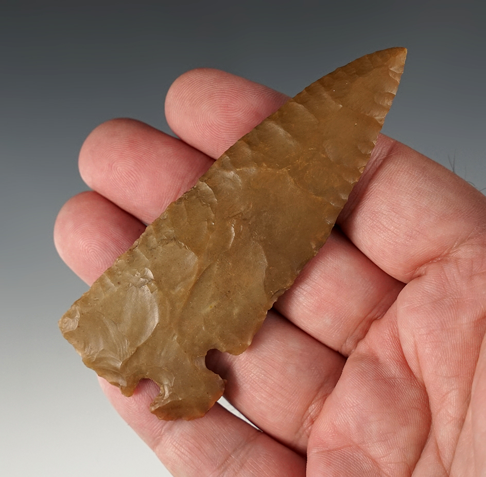 2 5/16" Corner Tang Knife found in Central Texas.Top half has been professionally restored.