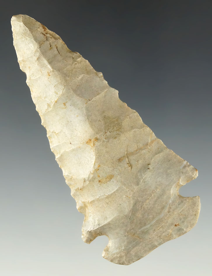 3 3/8" Wide Base Dovetail in nice condition found in Ohio. Ex. Dr. Jim Mills.