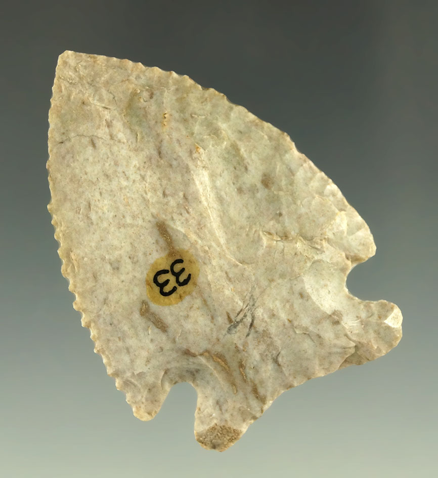 2 1/4" Indiana Green Stilwell pictured in Who's Who. Ex. Driskill.