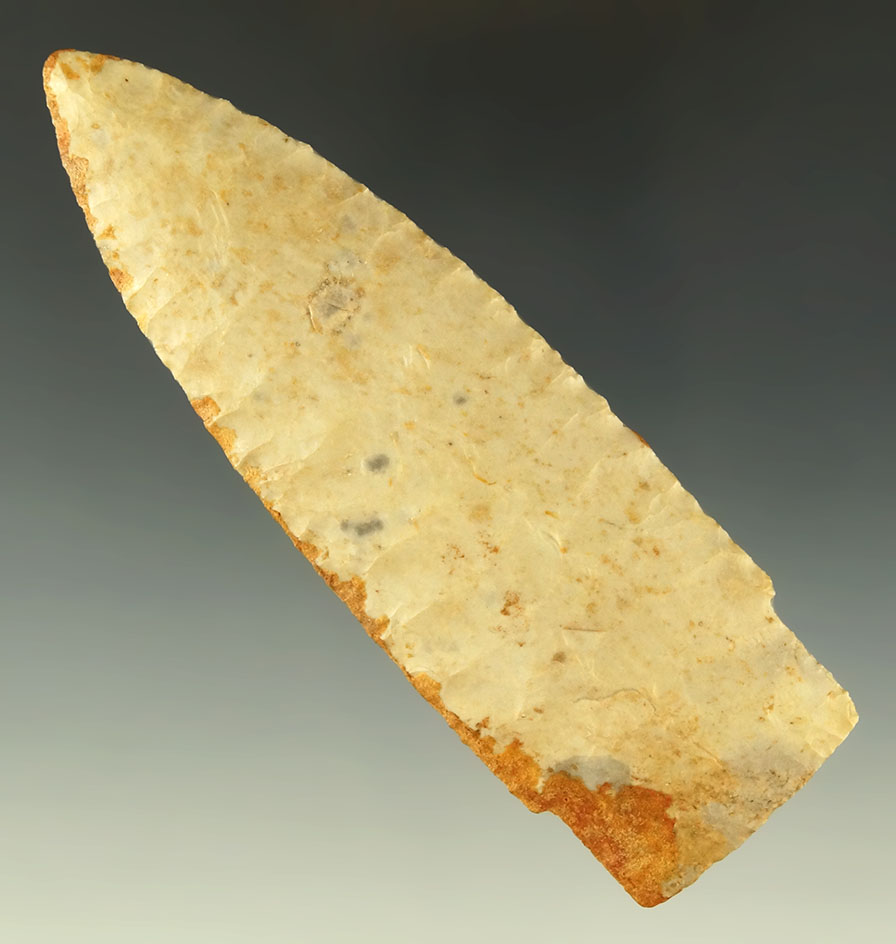 Pictured! 4 3/8" Scottsbluff with some old-time restoration. Pictured in the book "Story in Stone"