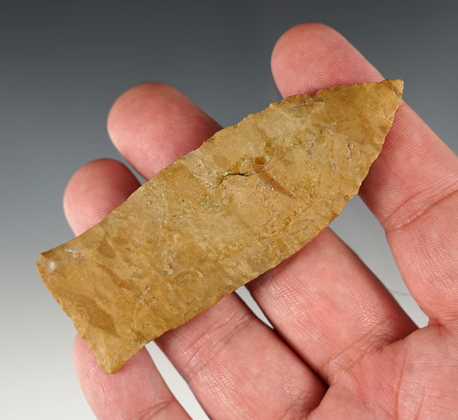 3 3/8" Copena classic found in Clark Co., Kentucky, that is nicely styled.