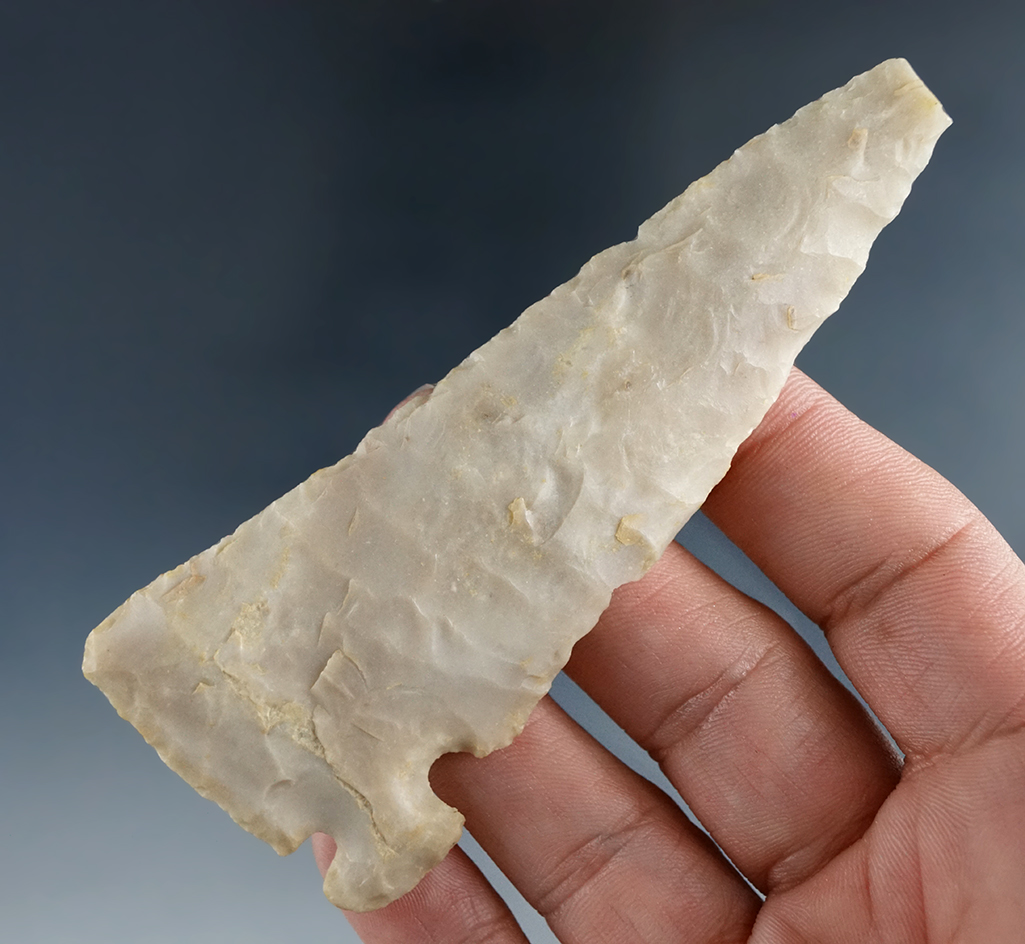 3 3/4" nicely crafted Corner Tang Knife made from quality material found in Texas.