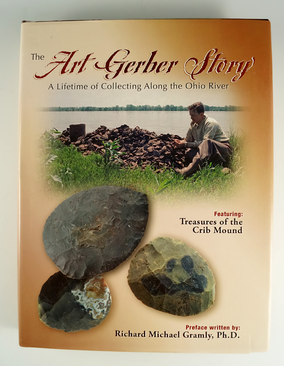 Hardcover Book: The Art Gerber Story by Richard Michael Gramly - Small tear in dust jacket.