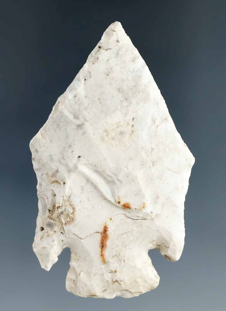 Classic style! 2 1/2" Afton Pentagonal with nice mineral deposits on surface found in Missouri.
