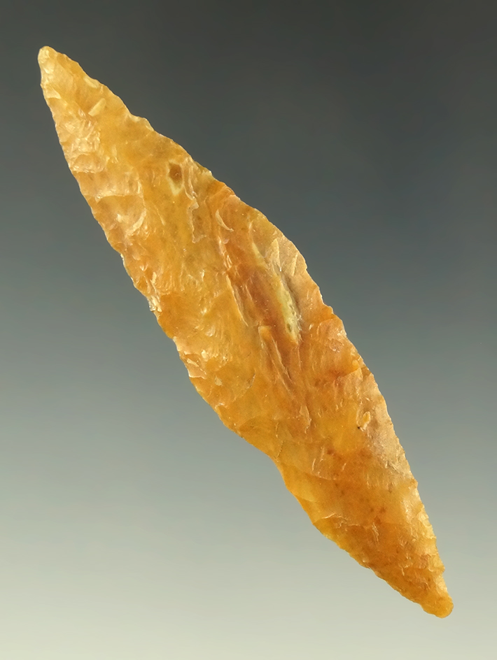 Well made 3 3/16" Bi-pointed Knife found near the Columbia River.