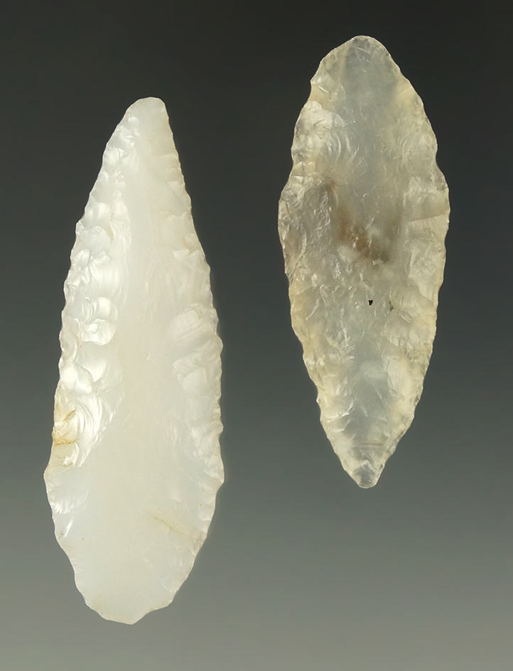 Beautiful pair of Cascades made from attractive material, largest is 2".