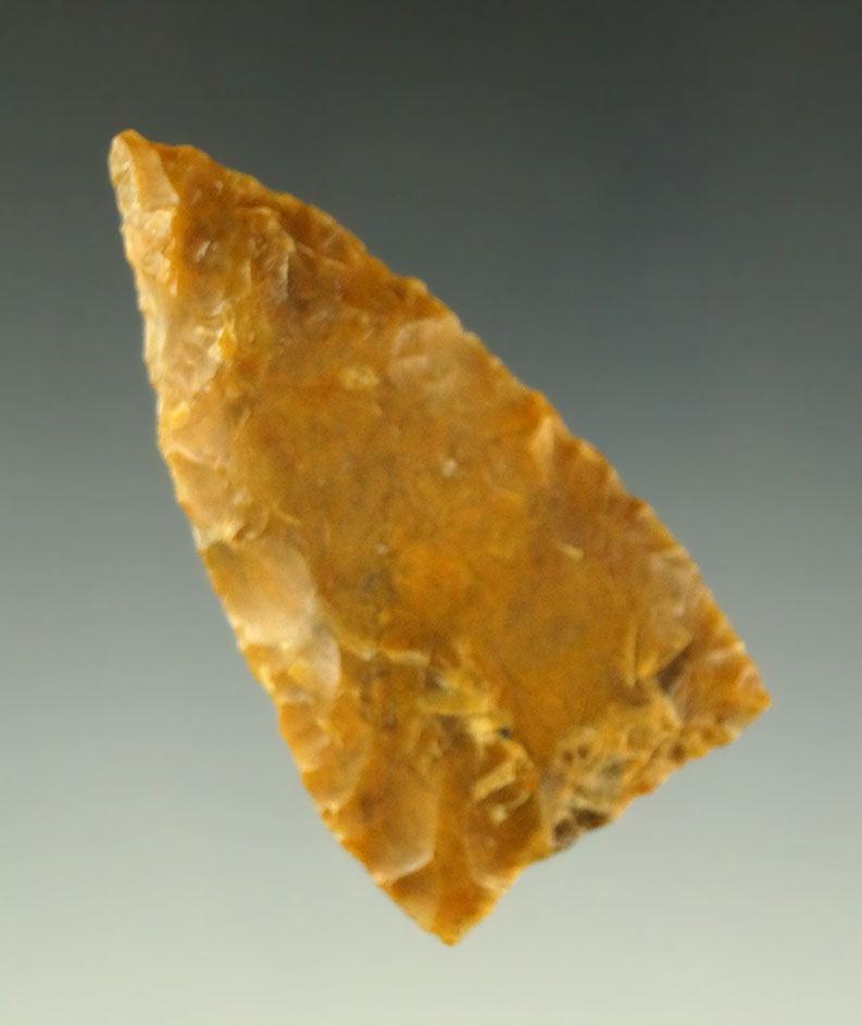 2 3/8" Triangular Knife found in Northeast Washington/Northwest Idaho . John Byrd COA.