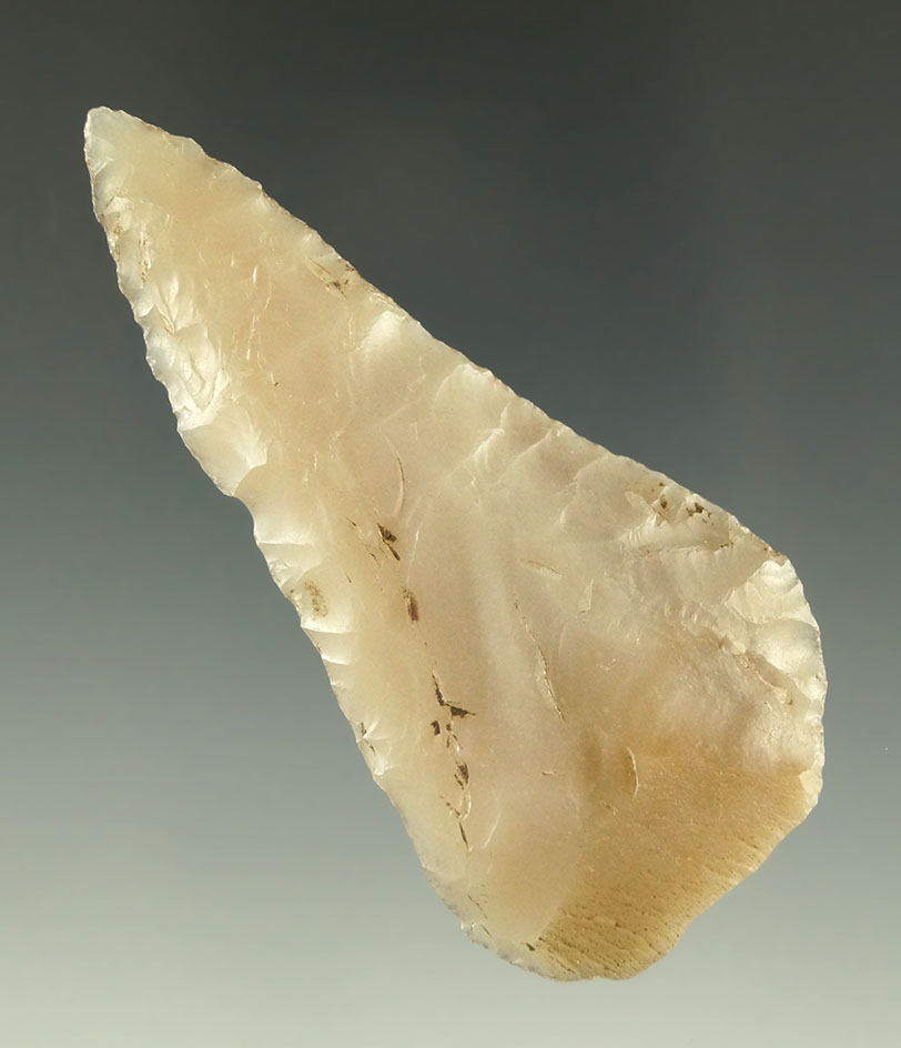 2 1/2" semi translucent agate knife found near the Columbia River.