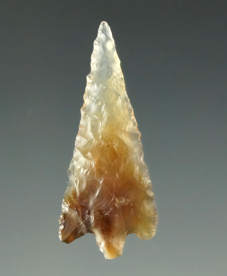 1 3/16" Columbia River Gempoint made from beautiful highly translucent agate.
