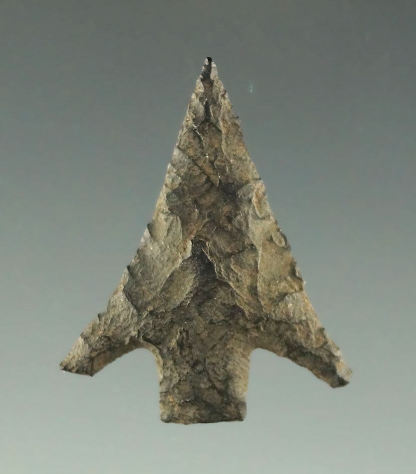 15/16" well flaked Wallula that is highly patinated found near the Columbia River.
