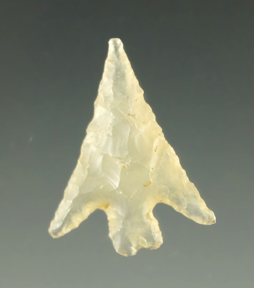 Translucent agate 7/8" Columbia Plateau Split Stem found near the Columbia River.