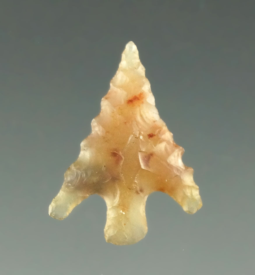 11/16" Columbia Plateau that is delicately flaked found near the Columbia River, Oregon.