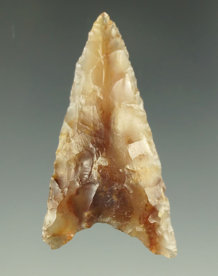 1 13/16" Triangular Knife - beautiful semi-translucent agate found near the Columbia River.