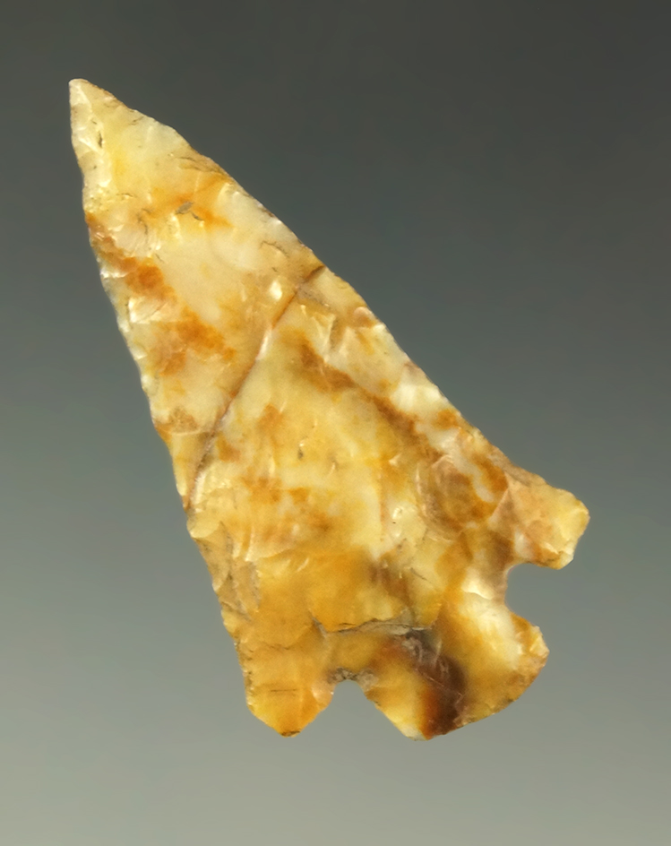 1 and 5/8" Eastgate made from attractive material found near the Columbia River.