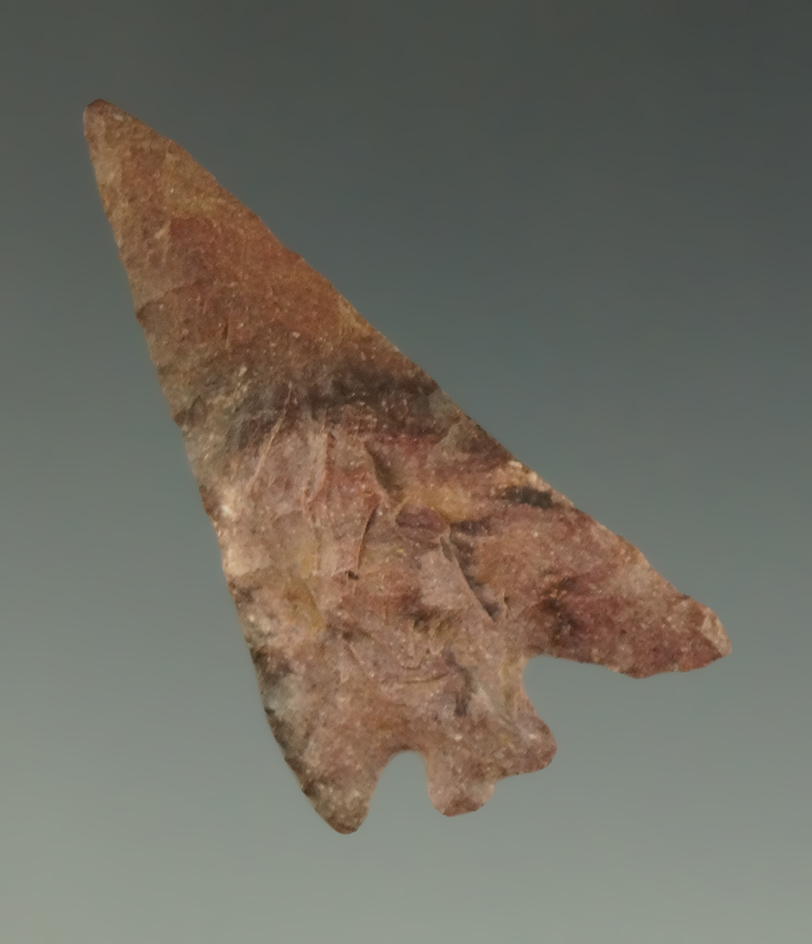 1 7/16" Columbia Plateau split-stem found near the Columbia River, Oregon.