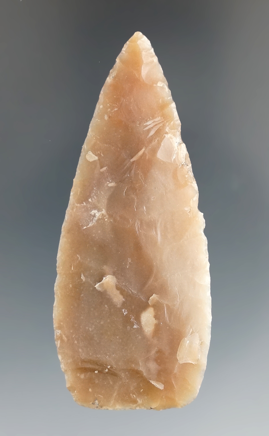 2 13/16" San Gabriel or "Squaw Knife" found in Val Verde Co., Texas.  Rogers COA.