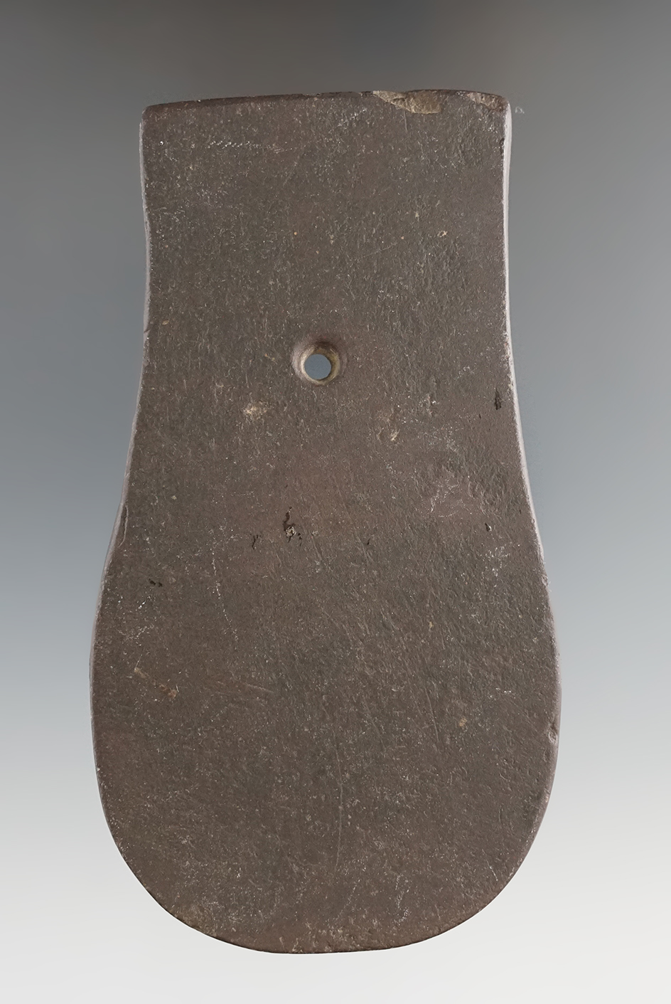 4 3/8" Adena Keyhole Pendant found in the 1890s by  Urbana, Champaign Co., Ohio.