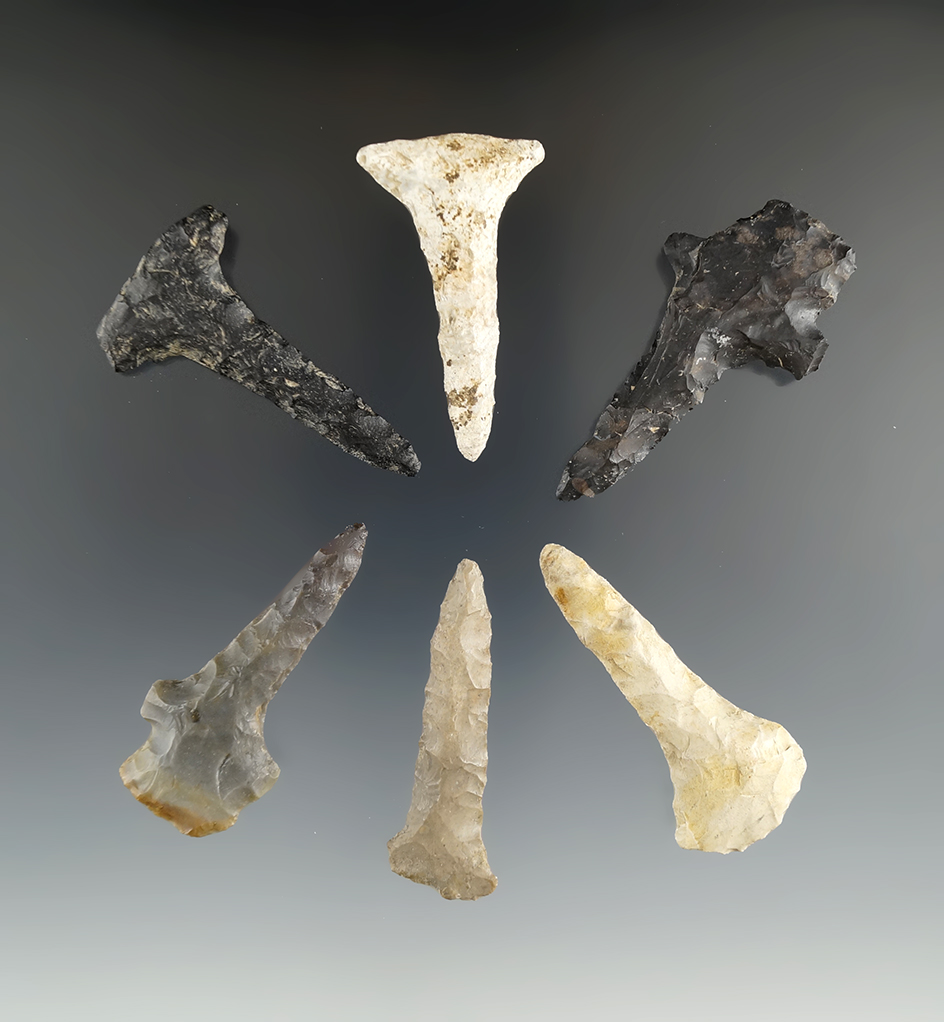 Set of 6 Midwest Drills, largest is 2 1/4".