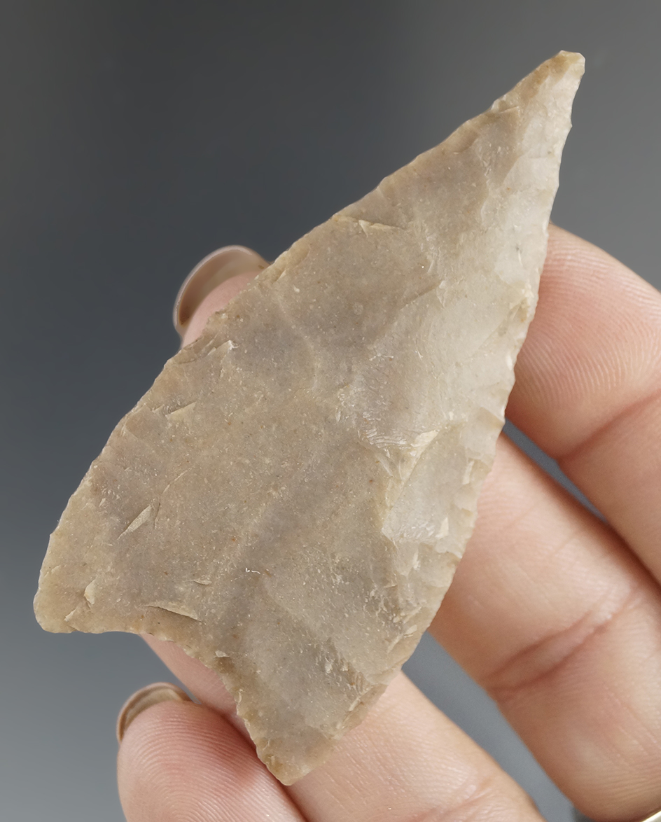 2 1/2" well made Kinney Knife found in Kendall Co., Texas in excellent condition. Rogers COA.