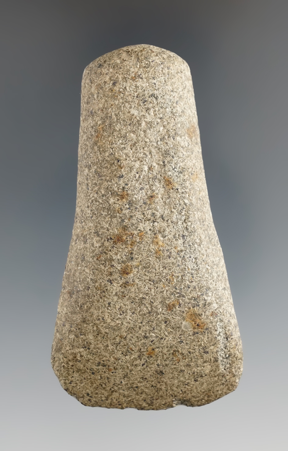 3" flared bit Celt found by Frank Smith in Logan Co., Ohio.