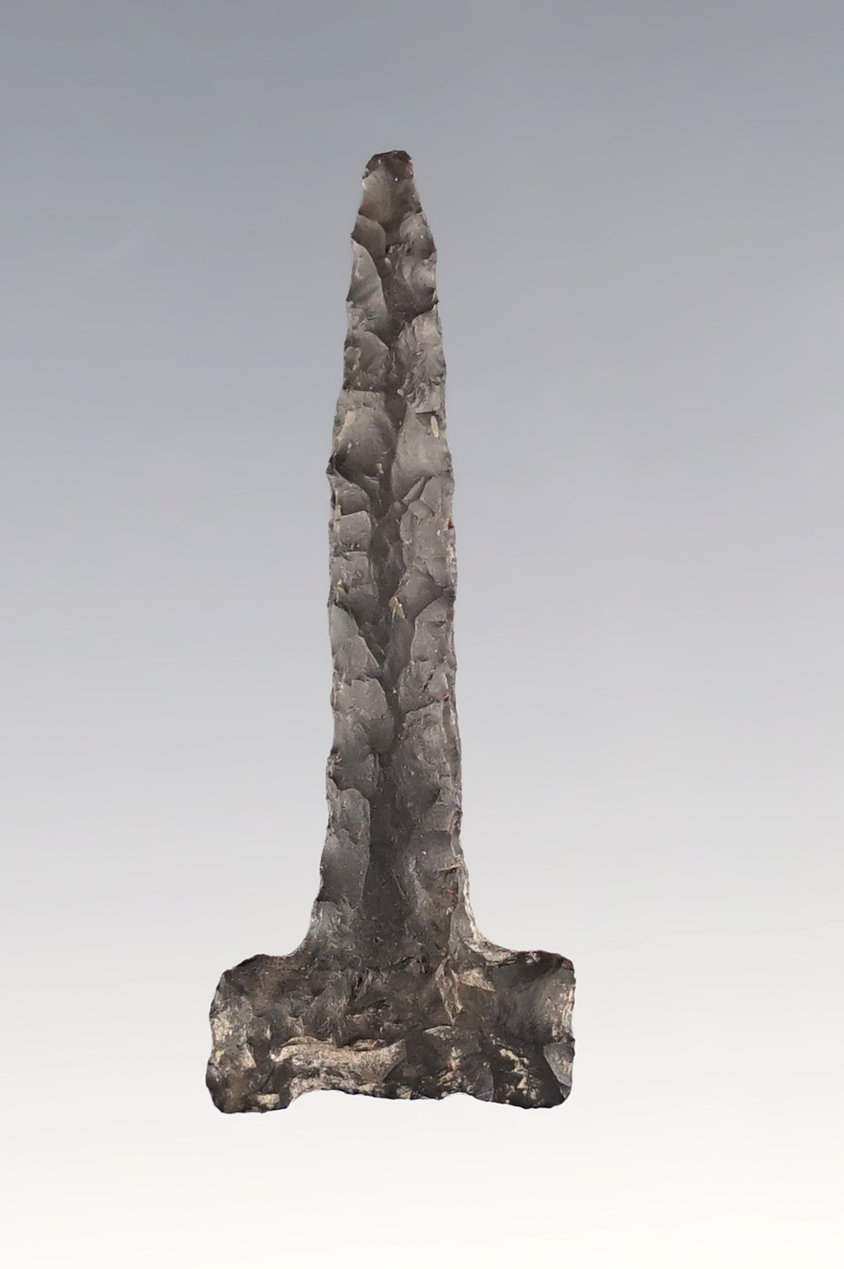 1 1/2" perfectly styled Flint T-Drill recovered in Arizona.