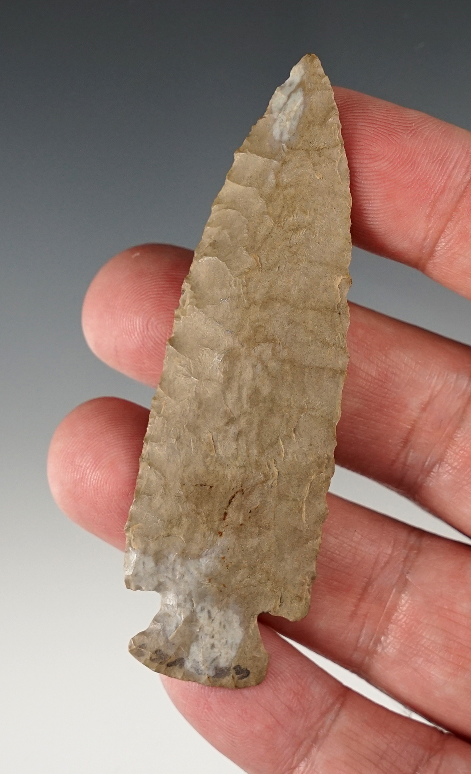 3 3/16" Corner Notch found in Graves Co., Kentucky made from Fort Payne.