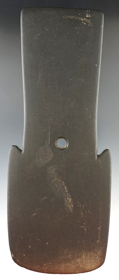 Sale Highlight - Pictured!  One of the largest & finest Hopewell shovel Pendant ever recovered!