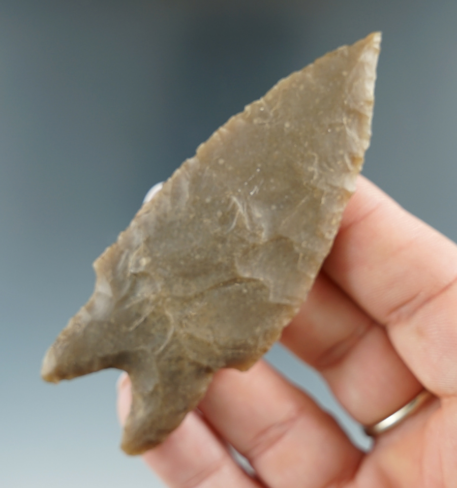 3 3/8" Pedernales point found in Texas.