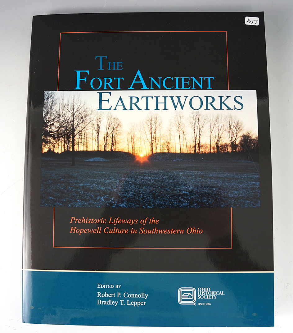 Softcover book in new condition: "the Fort Ancient Earthworks" edited by Connelly and Lepper.