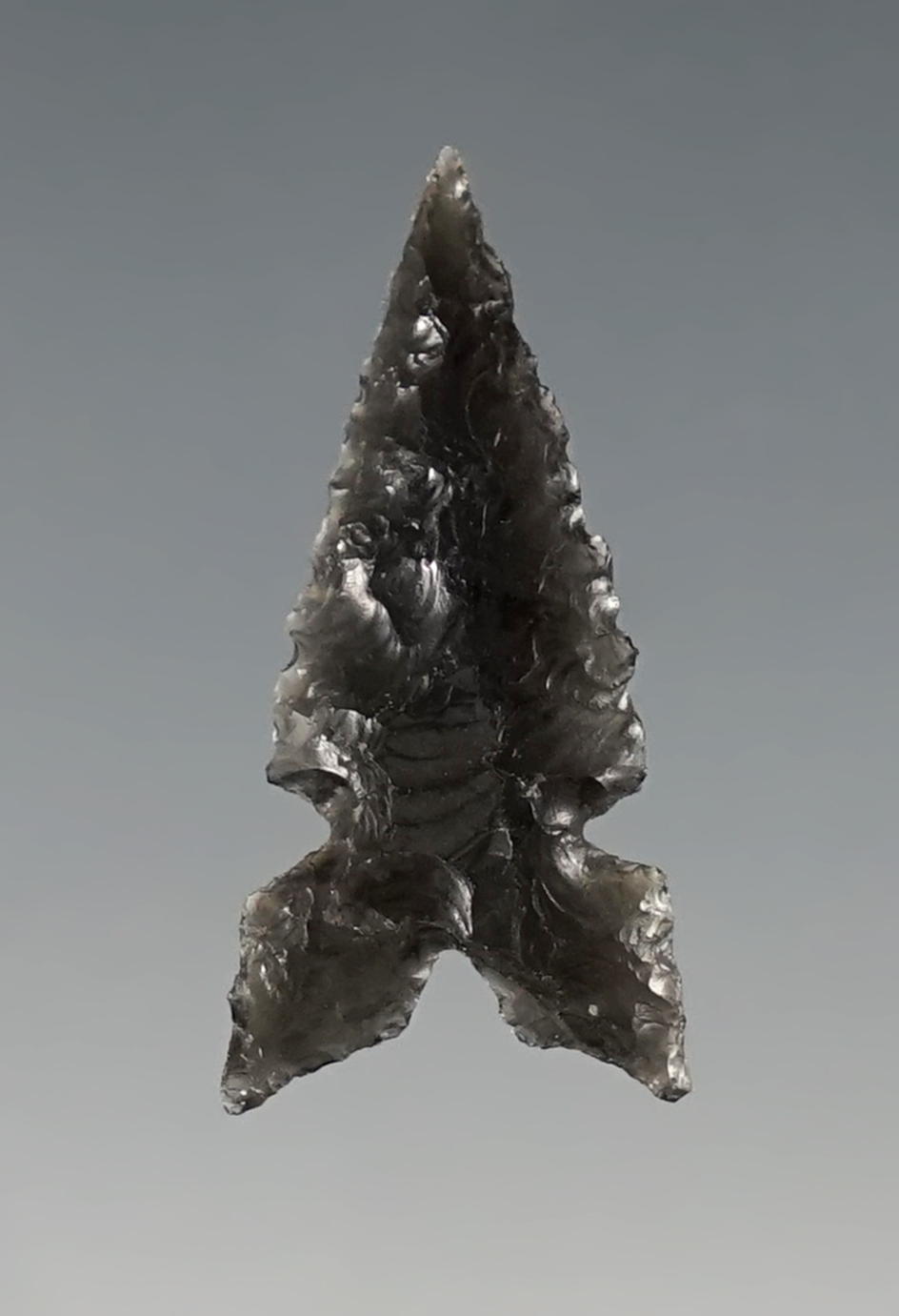 Nicely styled 1 1/16" Desert Sierra found in Southern Oregon. Made from Obsidian.