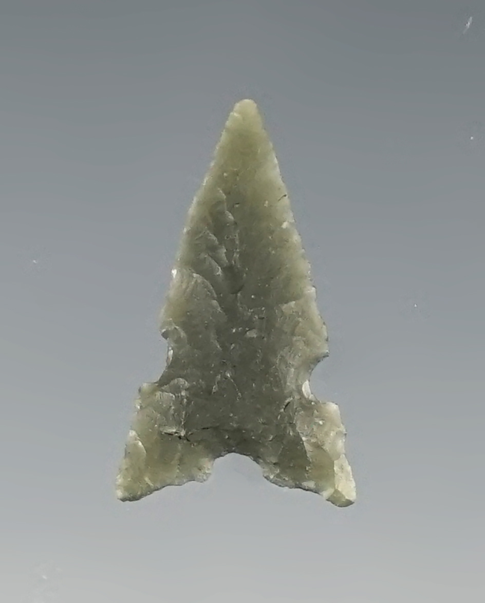 Well made 13/16" Desert Sierra found in Southern Oregon. Made from Obsidian.