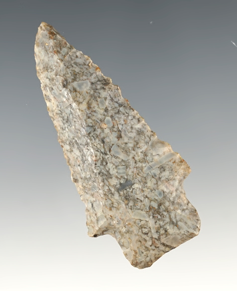 2 1/2" Heavy Duty found in Kentucky with grinding to the basal area.