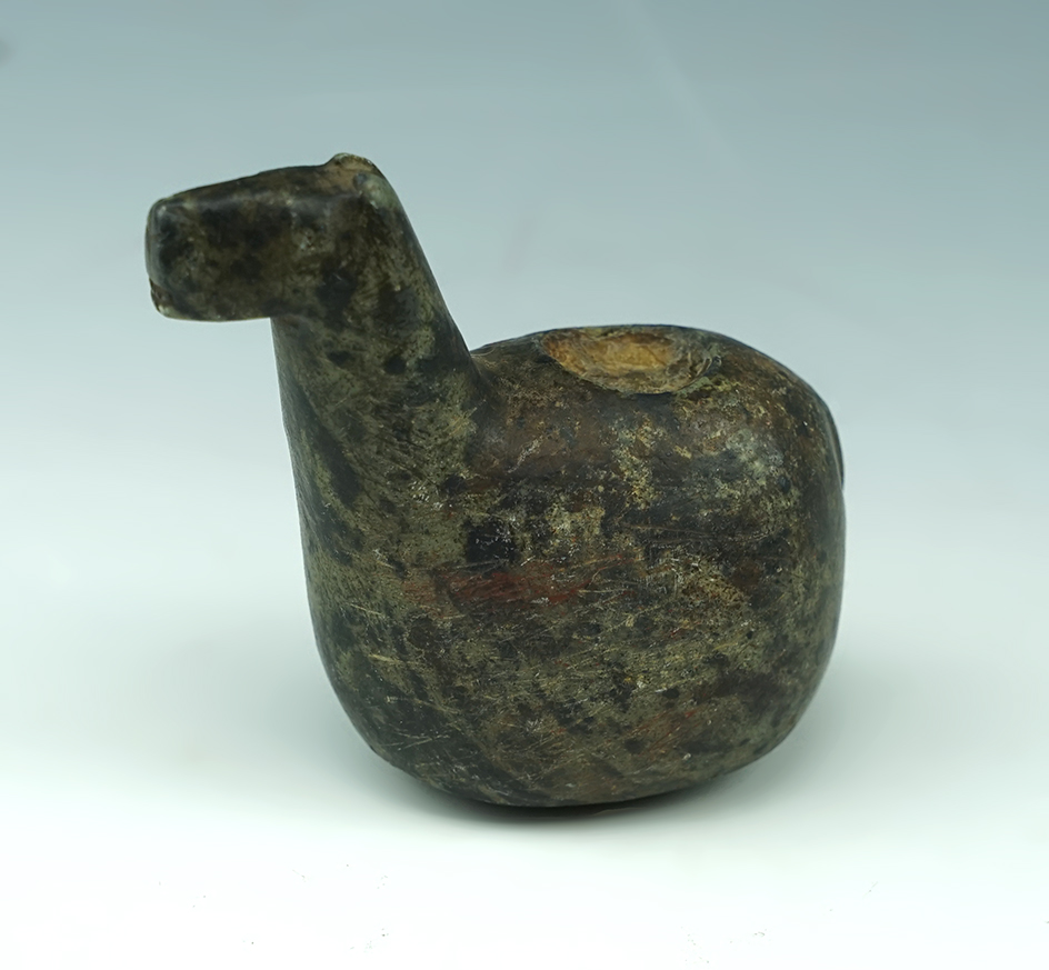 Well made 2 1/4" tall Llama Canopa found in Peru.